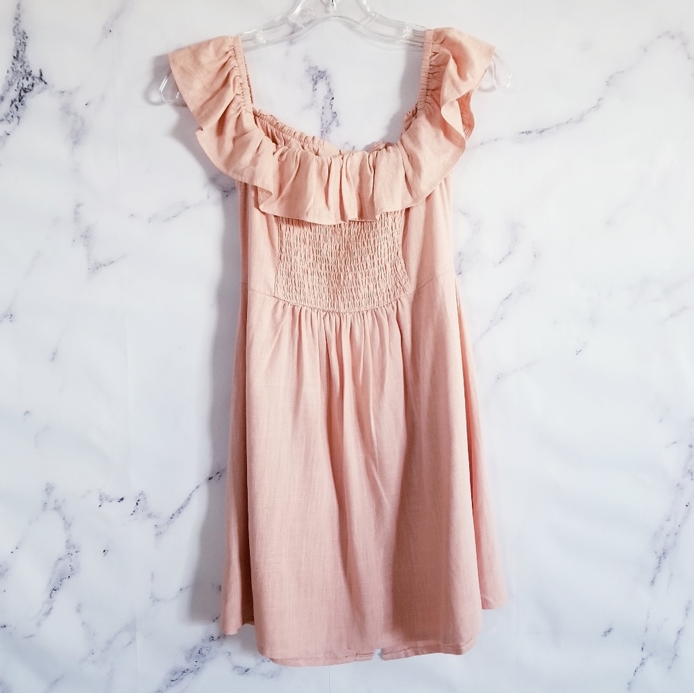 SAGE THE LABEL Off Shoulder Button Down Dress - Picture 7 of 7